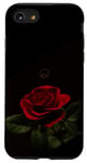 Coque pour iPhone SE (2020) / 7 / 8 ROSE ROUGE PASSION INTENSE