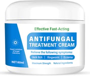 Antifungal Cream - anti Fungal Skin Cream Relief Jock Itch, Ringworm, Eczema, At