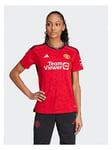 Adidas Manchester United 23/24 Home Stadium Loose Fit Replica Shirt - Red