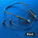 OLAF Neckband Headphones Fone Bluetooth Earphones Wireless Earbuds With Mic Sports Handsfree Bluetooth Headset Magnetic HIFI TWS-Black-style B_XINENGJI