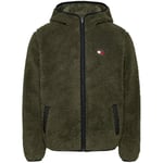 Veste Tommy Jeans  Veste homme  Ref 64105 M12 Vert