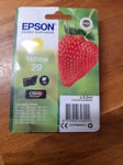 Original Epson 29, Yellow Ink Cartridge XP-245 XP-247 XP-342 XP-345 XP-442 XP445