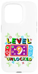 Coque pour iPhone 15 Pro Jeu vidéo Birthday Gamer 1Years Level Up Birthday Boy