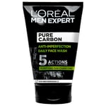 L'Oréal Paris Men Expert Pure Carbon Anti-Imperfection Daily Face Wash 100 ml