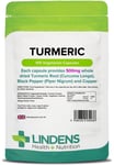 Turmeric and Black Pepper - 500mg Curcumin - 100 Capsules - [Lindens 0038]