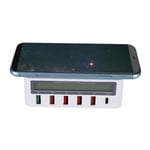 New 818 USB3.0 Multi Port Mobile Phone Fast Charger Shunt Adapter With Wireless