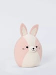 John Lewis Edith the Fluffy Bunny Soft Toy, Pink