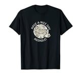 Middle Finger Have A Nice Day Smiling Moon Funny Swearing T-Shirt