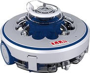 T.I.P. Batterie pour Piscine - Robot Sweeper 3600 (Nettoyage du Sol piscines de 50 m³, débit Max. 60 l/Min, autonomie Min, Protection Contre la Marche à Sec, système buse Jet), 30453, Gris/Bleu