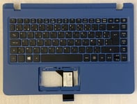 Clavier Azerty Belge Acer Aspire ES1-332 6B.GG1N7.003 LV4T_A51B AEZ8VB00210 0KN1-091BE11 6450032FKA01 NKI141S04V NK.I141S.04V TOPCASE Noir / BLEU