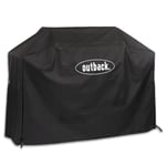 Outback Vented Cover 6 Burner Jupiter/Meteor/Saturn (OUT371066), Black