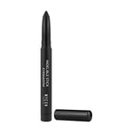 WYCON cosmetics INDELIBLE STICK EYESHADOW - Stylo Waterproof, Ombrelle yeux finish matt ou satiné, longue durée, Eyeliner cremeso en stick - 110 black