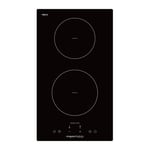 Parmco 300mm Induction, Black, 2 Element Cooktop  I  Series 3 - Cook - HO33BI2