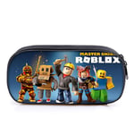 Roblox tryckt pojkar flickor stor kapacitet pennfodral penna väska student skola brevpapper arrangör påse tillbaka till skolan present C