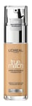 Meikkivoide L'Oreal Paris True Match Super Blendable 30 ml, 7D7W Kultainen meripihka