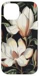 Coque pour iPhone 14 Fleur de magnolia mignonne galaxie florale