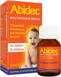 Abidec Kid Baby Multivitamin Drops – Aids Healthy Growth Contains Vitamin D, C a