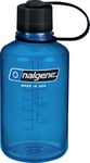 Nalgene Nalgene 454ml Narrow Mouth Sustain Water Bottle Blue OneSize, SLATE BLUE