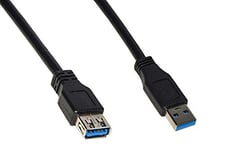 LINK Câble rallonge USB 3.0 connecteurs « A » mâle/Femelle en cuivre 1,8 m