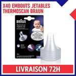 x40 Embouts Jetables pour Thermomètres Auriculaires Oreilles Thermoscan Braun