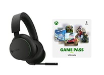 Nouveau Casque sans fil Xbox & Abonnement Xbox Game Pass Ultimate | 3 Mois | Xbox/Win 10 PC - Code jeu à télécharger