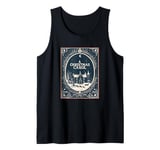 A Christmas Carol Book Cover - Winter Wonderland Sleigh Tank Top