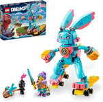 LEGO DREAMZzz 2-in-1 Izzie and Bunchu the Bunny Buildable Toy Rabbit Figure with