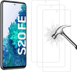 Protecteur D'écran Samsung Galaxy S20 Fe Film Trempé Verre Trempé Résistant Aux Rayures Film Trempé Haute Définition Verre Trempé Galaxy S20fe 4g 5g 3 Pièces