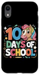 Coque pour iPhone XR Célébration de la licorne des 10 jours d'école