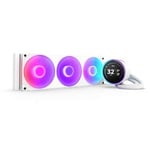 NZXT Kraken Elite 360 V2 (2024) RGB IPS LCD AIO Liquid Cooler - White RL-KR36E-W2