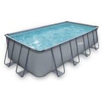 Piscine tubulaire - HABITAT ET JARDIN - LUDO 2 bis - 4,01 x 2,01 x 1,22 m - Filtration à sable 4,1m3/h