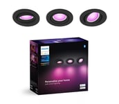 Philips - SETTI 3xLED RGBW Himmennettävä riippuva kattovalaisin Hue CENTURA 1xGU10/4,2W/230V