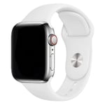 Apple Watch urrem - Silikone - S/M - 42-49 mm - Hvid