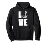 CB Radio Enthusiast, CB Operator, CB Radio Lover, CB Fan Pullover Hoodie