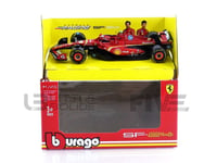 BBURAGO 1/43 - FERRARI F1 SF-24 - IMOLA GP 2024 (C. SAINZ) 36844-SI/55