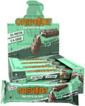 Grenade High Protein, Low Sugar Bar - Dark Chocolate Mint, 12 X 60 G