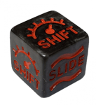 Gaslands: Skid Dice Red (5)