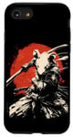 iPhone SE (2020) / 7 / 8 Samurai Mouse Japanese Warrior with Katana Sword Case