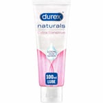 Durex Naturals Sensitive Lubricant Moisturizing Gel Water Based Lube 100ml