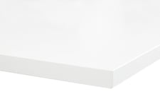 Ballingslöv Bänkskiva Kompositsten Silestone 120 cm : BADRUMSMÖBEL Bänkskiva - Blanco Orion, Håltagning - Vänster