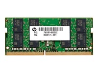 HP - DDR4 - module - 16 Go - SO DIMM 260 broches - 2666 MHz / PC4-21300 - 1.2 V - mémoire sans tampon - non ECC - pour Elite Slice G2 (SO-DIMM); EliteDesk 705 G4 (SO-DIMM), 705 G5 (SO-DIMM), 800 G4 (SO-DIMM), 800 G5 (SO-DIMM); EliteOne 1000 G1, 1000 G2,