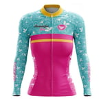 Maillot De Cyclisme En Polaire Thermique À Manches Longues Pour Femme,Classique,Manteau D'équitation,Vêtements De Sport Chauds De L'équipe,2022