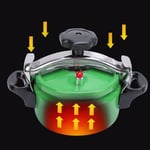 Pressure Canner Aluminum Alloy Explosion Proof Stovetop Pressure Cooker For Gas