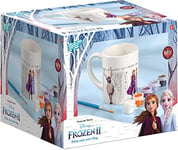 Frozen II 680760 Tasse zum Bemalen Disney Frozen Frozen II Paint Your Own Mug-Coloring Motifs 6 Brushes Gift for Girls, Multicoloured, Large