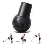 HXD-ERGO Landmine Attachment pour Barre de Musculation, T Bar Row Landmine Support, Exercice d'haltère Bomb Landmine – Presses, rangs, rotation, squats, bûcherons et plus encore (Noir)