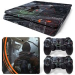 Kit De Autocollants Skin Decal Pour Console De Jeu Ps4 Slim Console De Jeu Metal Gear, T1tn-Ps4slim-1046