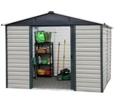 Yardmaster Extra Tall Metal Shiplap Shed - 10 x 6ft