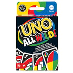 Mattel Games Uno All Wild Jeu de société et de Cartes, 2 à 10 Joueurs, dès 7 Ans, HHL33