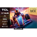 TCL 55C745K 55 Inch C745K 4K QLED UHD HDR Smart Google TV 2024