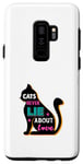 Coque pour Galaxy S9+ Les chats ne mentent jamais sur l'amour